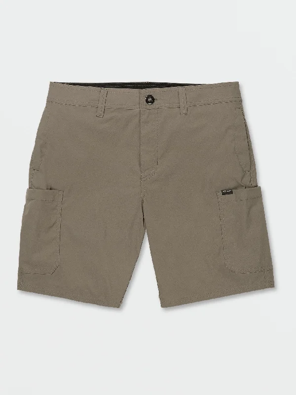Men's Pants with Cargo PocketsMalahine Hybrid Shorts - Mushroom