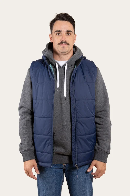 Men's Coats with PocketsTrooper Mens Puffer Vest - Dark Navy