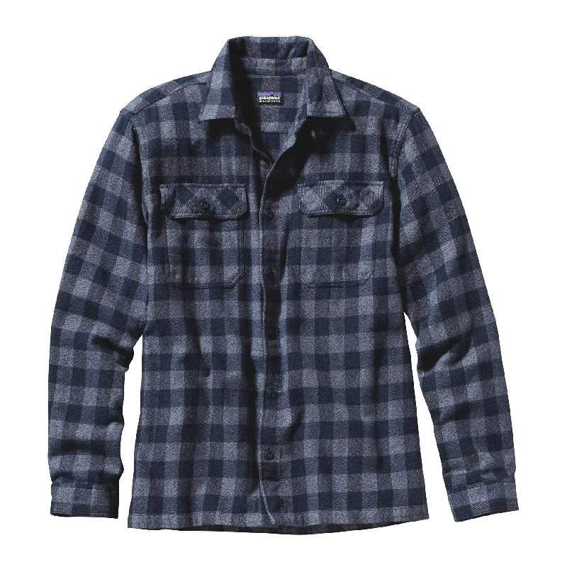 Men's Pocket T-Shirts for Added FunctionalityMen's Long-Sleeved Fjord Flannel Shirt