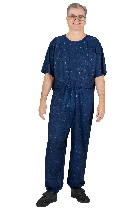 Men's Pants with Belt LoopsAnti-Strip Jumpsuit - Bobby | Twilight