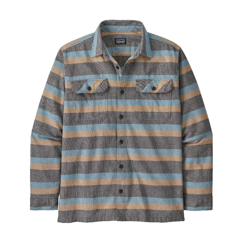 Men's Casual Friday Shirts for Relaxed Office DaysMen's Long-Sleeved Organic Cotton Midweight Fjord Flannel Shirt Men's Casual Friday Shirts for Relaxed Office DaysMen's Long-Sleeved Organic Cotton Midweight Fjord Flannel Shirt