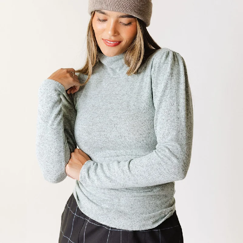 Men's Sweaters with ButtonsTatum Turtleneck, Mint