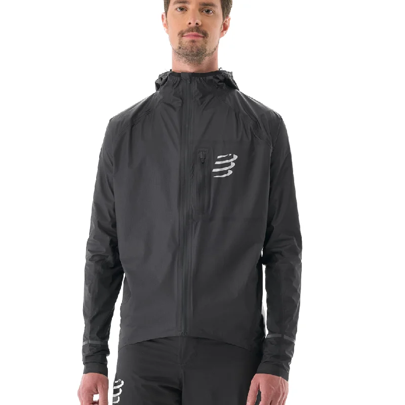 Versatile Men's Pea CoatsCompressport Unisex's Thunderstorm Waterproof 25/75 Jacket