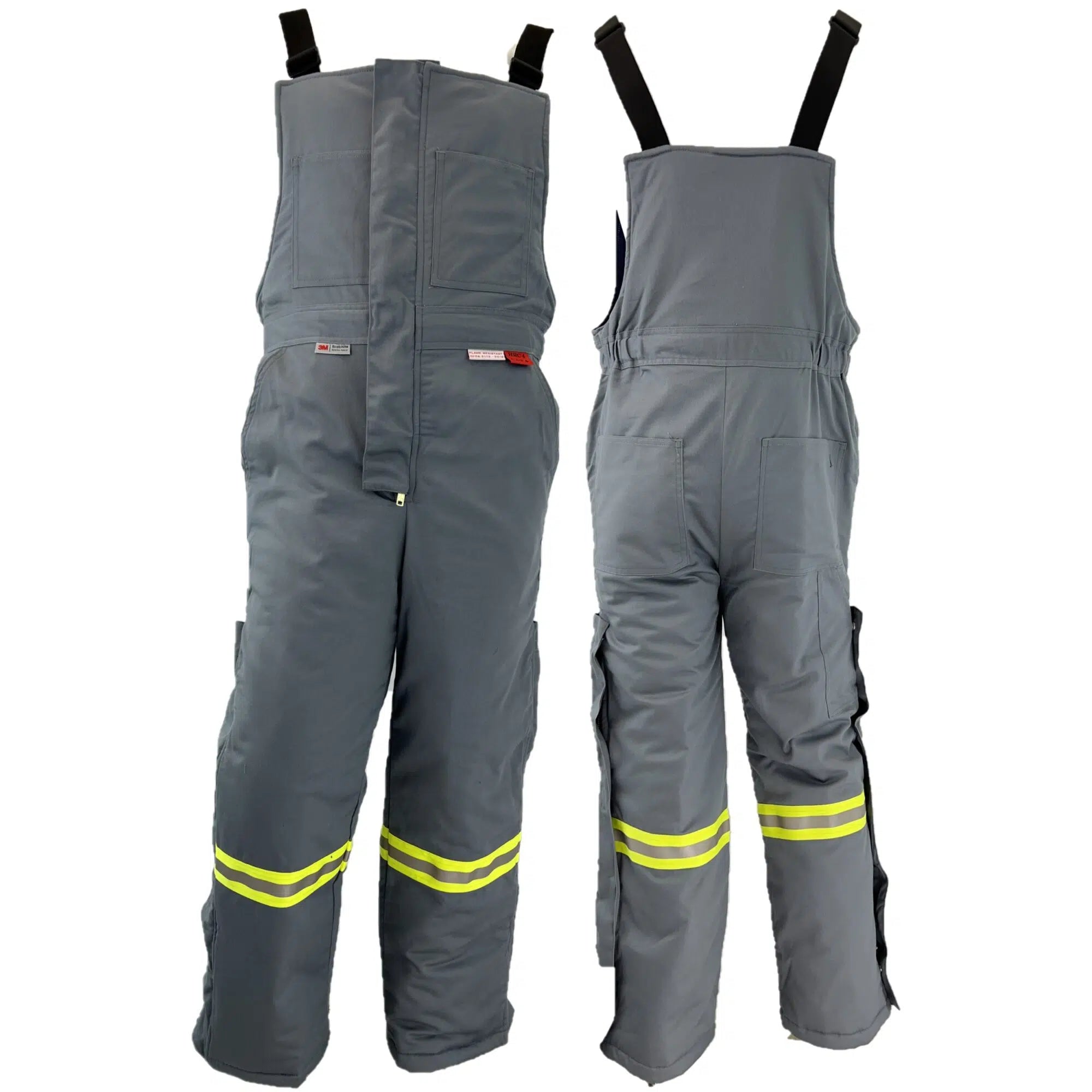 Men's High-Waisted Pants for a Retro StyleAtlas Gray Men's Guardian® FR/AR Insulated Bibs 2192GR Men's High-Waisted Pants for a Retro StyleAtlas Gray Men's Guardian® FR/AR Insulated Bibs 2192GR