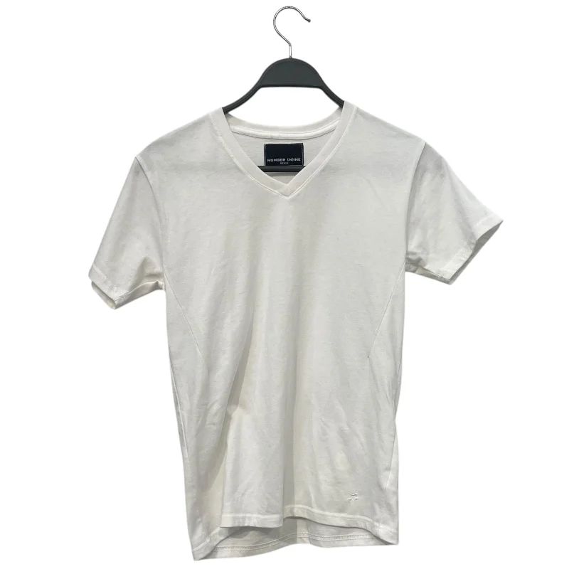 Best Fitting Men's JeansNUMBER(N)INEDENIM/T-Shirt/M/Cotton/WHT/03-6666-4321