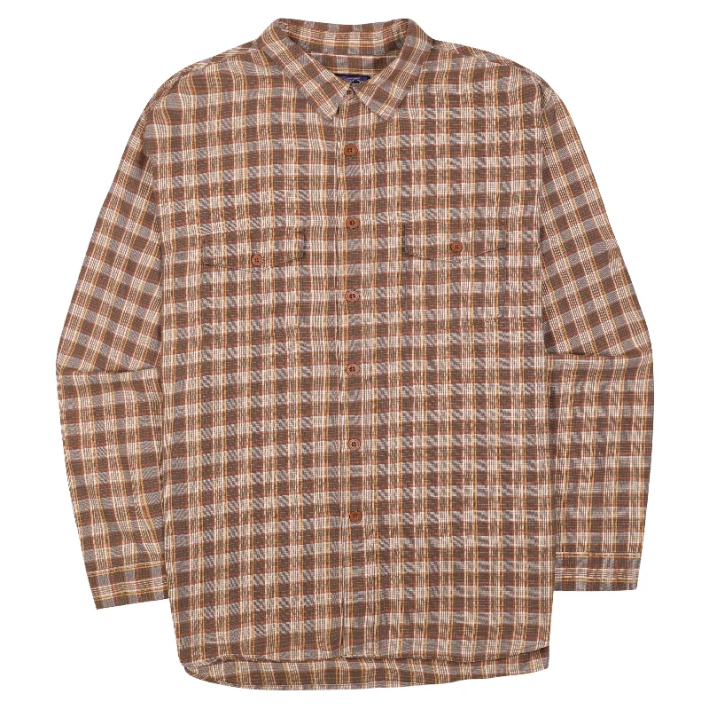 Men's Stain-Resistant Shirts for Mess-Free WearMen's Long-Sleeved Buckshot Shirt