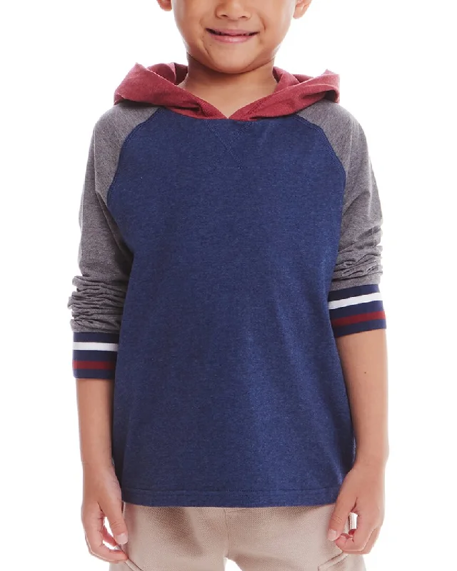 Men's Shirts with Roll-Up SleevesAndy & Evan Jersey Hooded T-Shirt