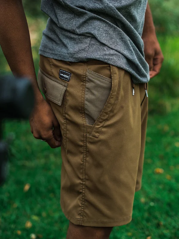 Men's Denim Shorts for SummerStone Trail Master Shorts - Service Green