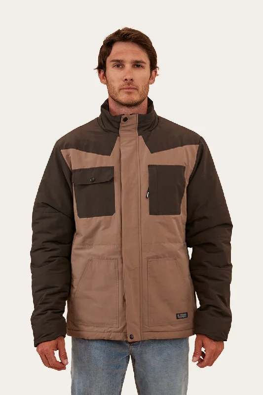 Men's Coats for AutumnDixon Mens Puffer Jacket - Mushroom