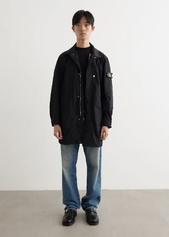 Modern Men's Field JacketsMicro Twill Coat