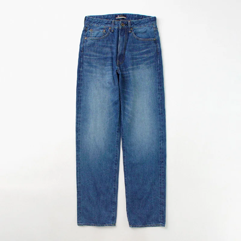 Men's Jeans with PocketsJAPAN BLUE JEANS / J504 Circle Loose 12.5oz African Cotton Selvic Used Wash
