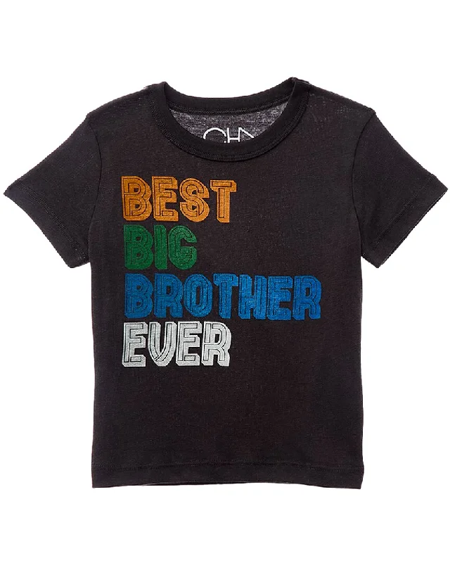 Solid-Colored Men's ShirtsChaser Best Big Brother Ever T-Shirt