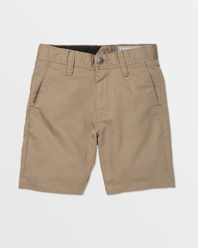 Men's Zippered Pants for SecurityLittle Boys Frickin Chino Shorts - Khaki