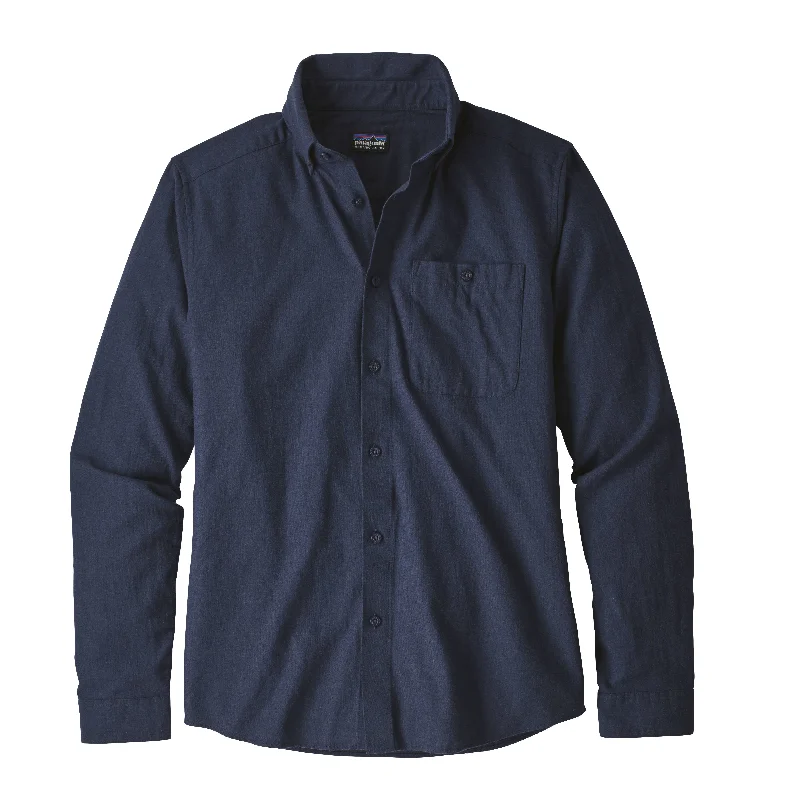 Men's Camping Shirts for Outdoor AdventuresM's Long-Sleeved Vjosa River Pima Cotton Shirt Men's Camping Shirts for Outdoor AdventuresM's Long-Sleeved Vjosa River Pima Cotton Shirt