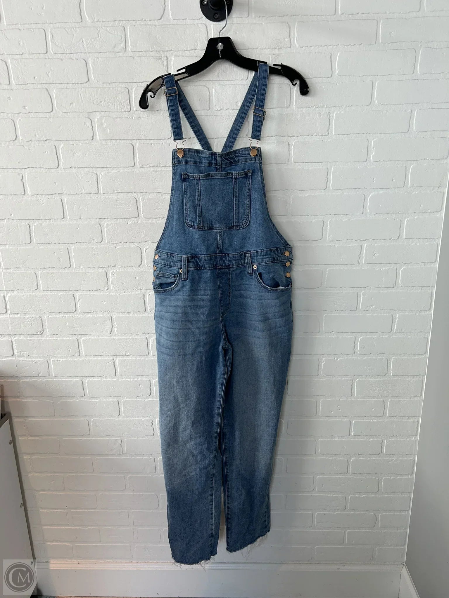 Classic Men's JeansOveralls By Universal Thread In Blue Denim, Size: L