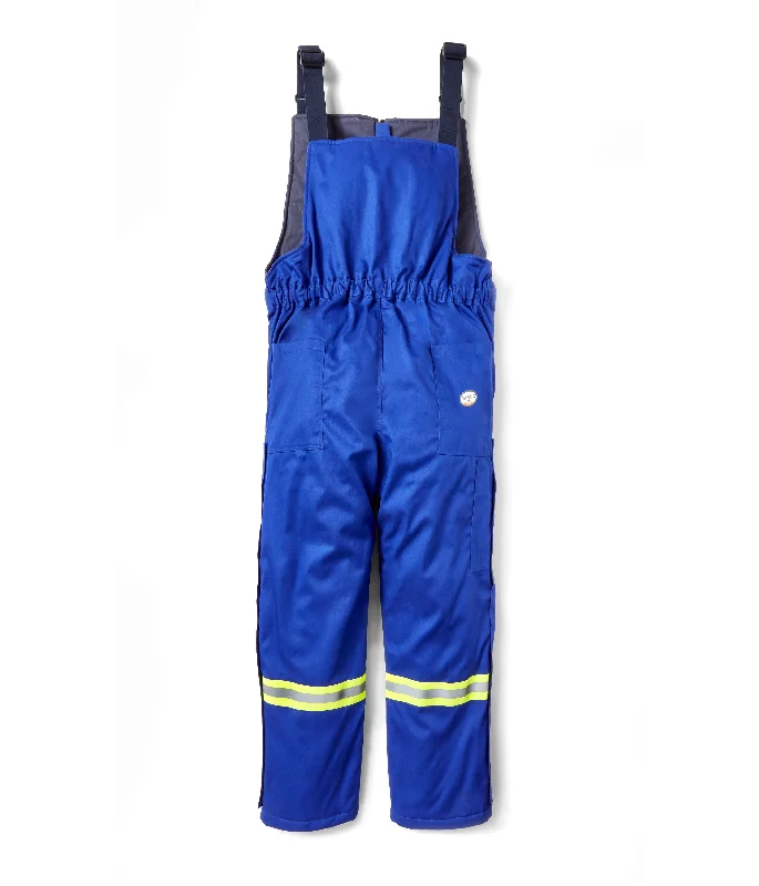 Men's Pants with Contrast StitchingRasco FR Royal Blue Insulated Bib Overall with 2" Reflective Tape FR2706RB Men's Pants with Contrast StitchingRasco FR Royal Blue Insulated Bib Overall with 2" Reflective Tape FR2706RB