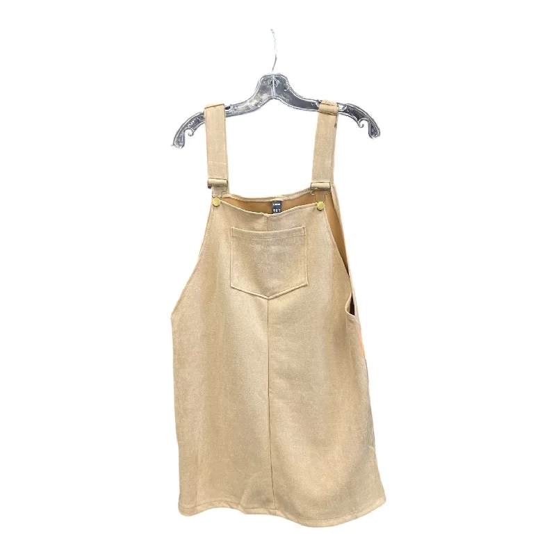 Durable Men's Work PantsDress short by SHEIN In TAN, Size: M