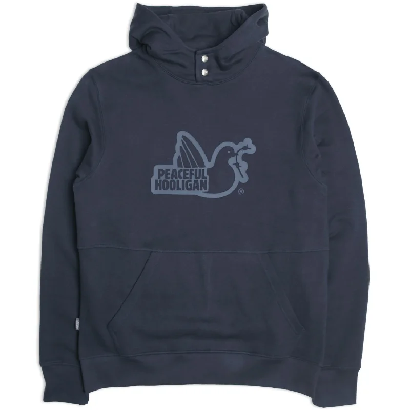 Men's Hoodies for Active LifestylesRaised Hoodie Navy