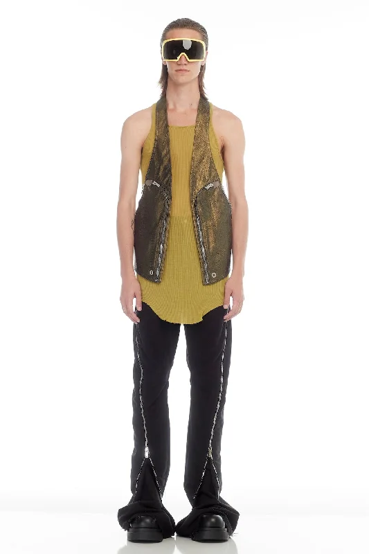 Men's Pants with Patch PocketsRick Owens Python Bauhaus Vest