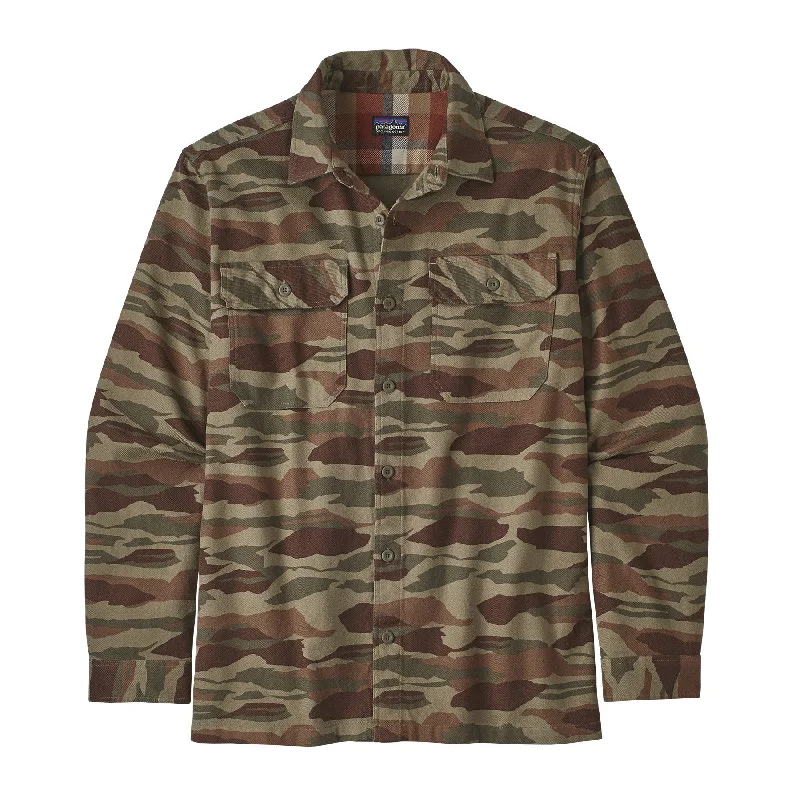 Men's Patterned Casual Shirts for Relaxed StylingMen's Long-Sleeved Fjord Flannel Shirt Men's Patterned Casual Shirts for Relaxed StylingMen's Long-Sleeved Fjord Flannel Shirt