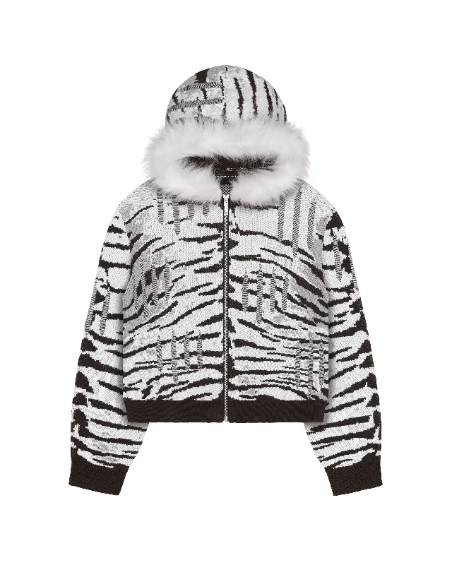 Men's Hoodies with Extra-Long SleevesSnow Tiger Hoodie