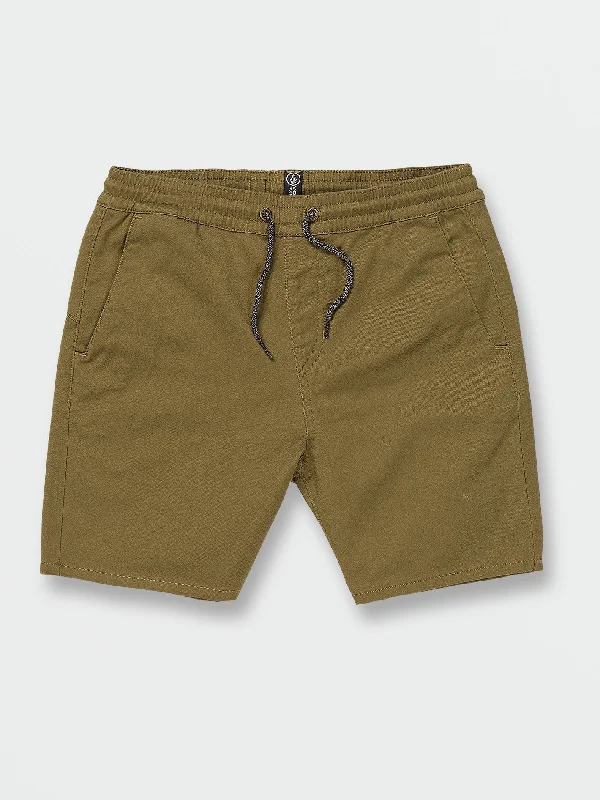 Men's Board Shorts for SurfingBig Boys Frickin Elastic Waist Shorts - Old Mill