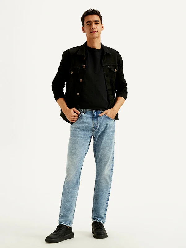 Slim-Fit Men's JeansMen's 512 Slim Tapered Fit Light-Blue Jeans