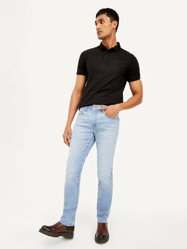 Designer Skinny Men's JeansMen's 511 Slim Fit Light Blue Jeans