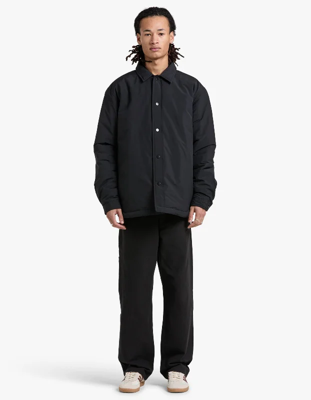 Stylish Men's Biker JacketsMens Padded Overshirt - Black