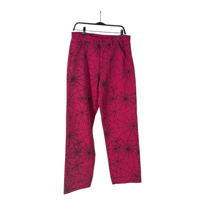 Men's Jeans for a Dressy OccasionSPIDER WORLDWIDE /Straight Pants/L/Cotton/PNK/All Over Print/PINK SAMPLE DENIM
