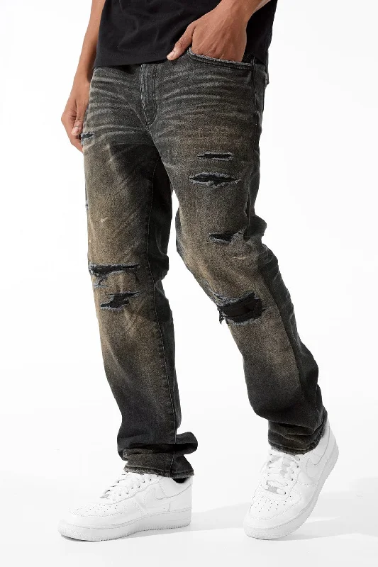 Men's Ripped JeansCollins - McCarter Denim (Copper Black)