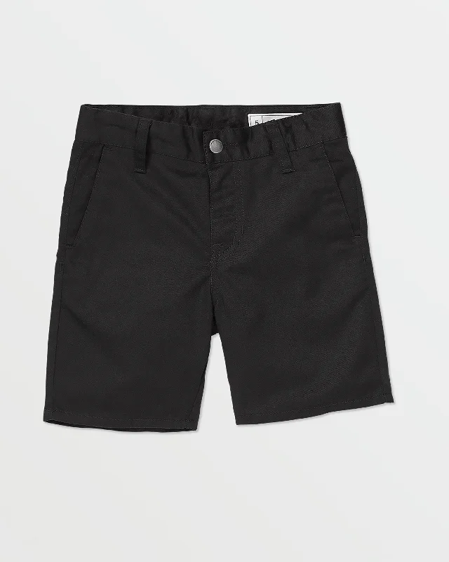 Men's Pants with Turn-Up CuffsLittle Boys Frickin Chino Shorts - Black