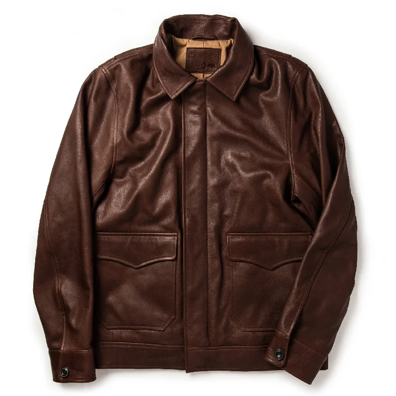 Men's Coats with Tactical FeaturesThe Hangar Jacket in Espresso