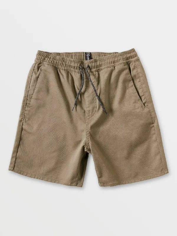 Men's Pants with Back PocketsLittle Boys Frickin Elastic Waist Shorts - Khaki