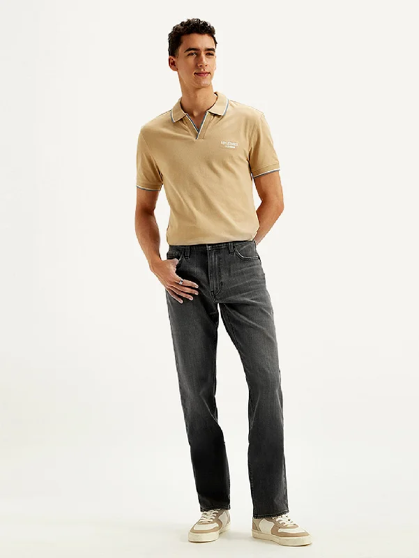Men's Jeans with RipsMen's 513 Slim Straight Fit Charcoal Grey Jeans