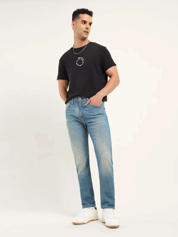Men's Jeans with Elastic WaistbandsMen's 512 Indigo Slim Tapered Fit Jeans