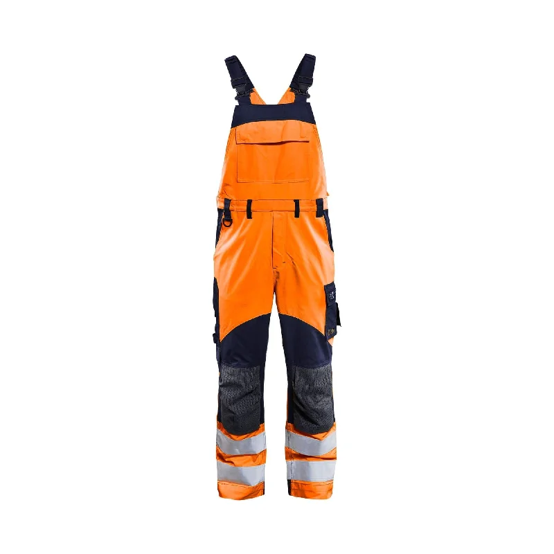Men's Pants with Turn-Up CuffsBlaklader 2889 Hi-Vis Bib Overalls Multinorm - Mens (28891513) Men's Pants with Turn-Up CuffsBlaklader 2889 Hi-Vis Bib Overalls Multinorm - Mens (28891513)