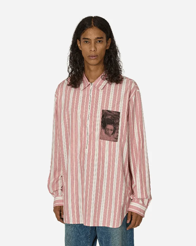 Men's Designer Shirts for a Statement PieceTwin Peaks Striped Shirt Red
