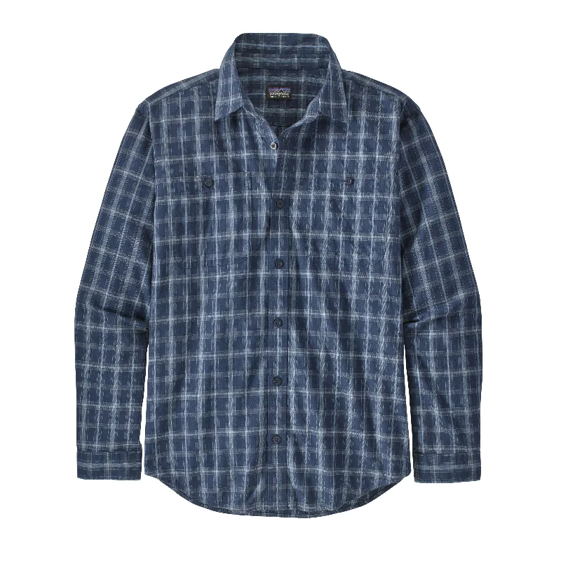 Men's Relaxed-Fit Shirts for Casual ComfortM's Long-Sleeved Pima Cotton Shirt