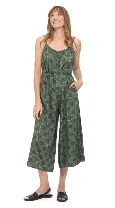 Men's Running Pants for ExerciseMarley Jumpsuit - khaki matrix - rayon