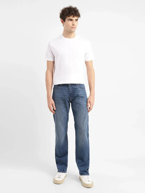 Jeans for Men with a Big BellyMen's 512 Mid Indigo Slim Tapered Fit Jeans