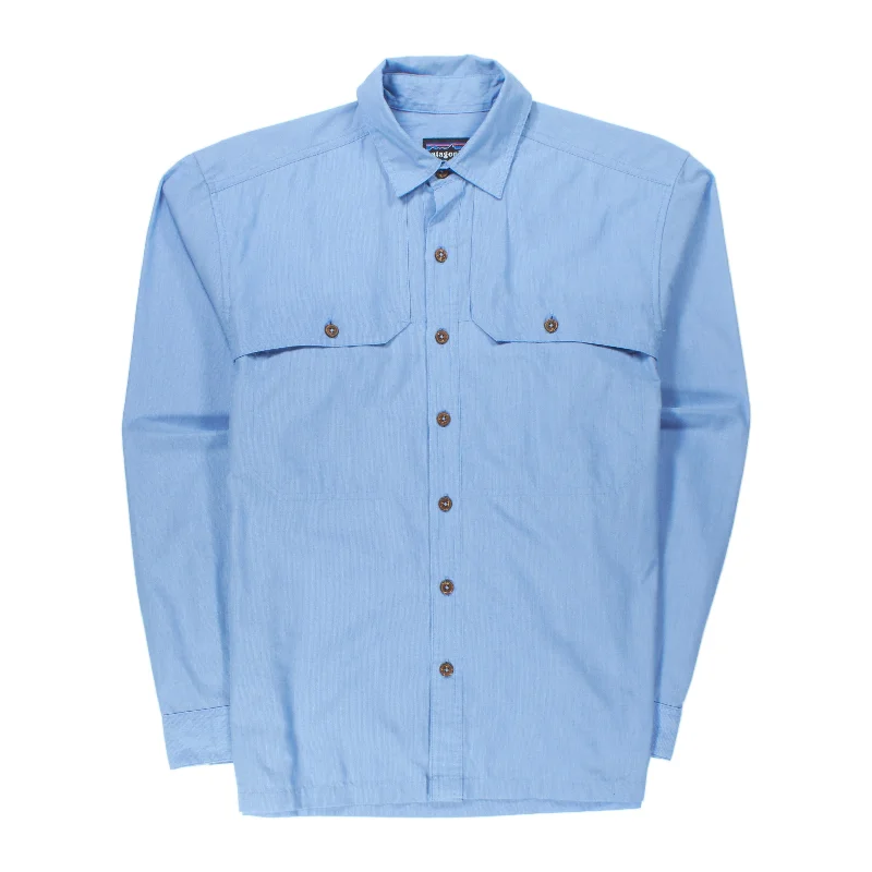 Men's Geometric Print Shirts for a Modern TwistM's Long-Sleeved Island Hopper Shirt