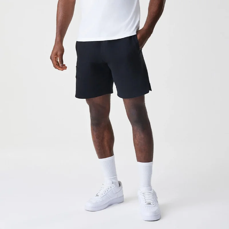 Men's Patterned Pants with Camouflage PrintsNew Era Tonal Pack Black Shorts