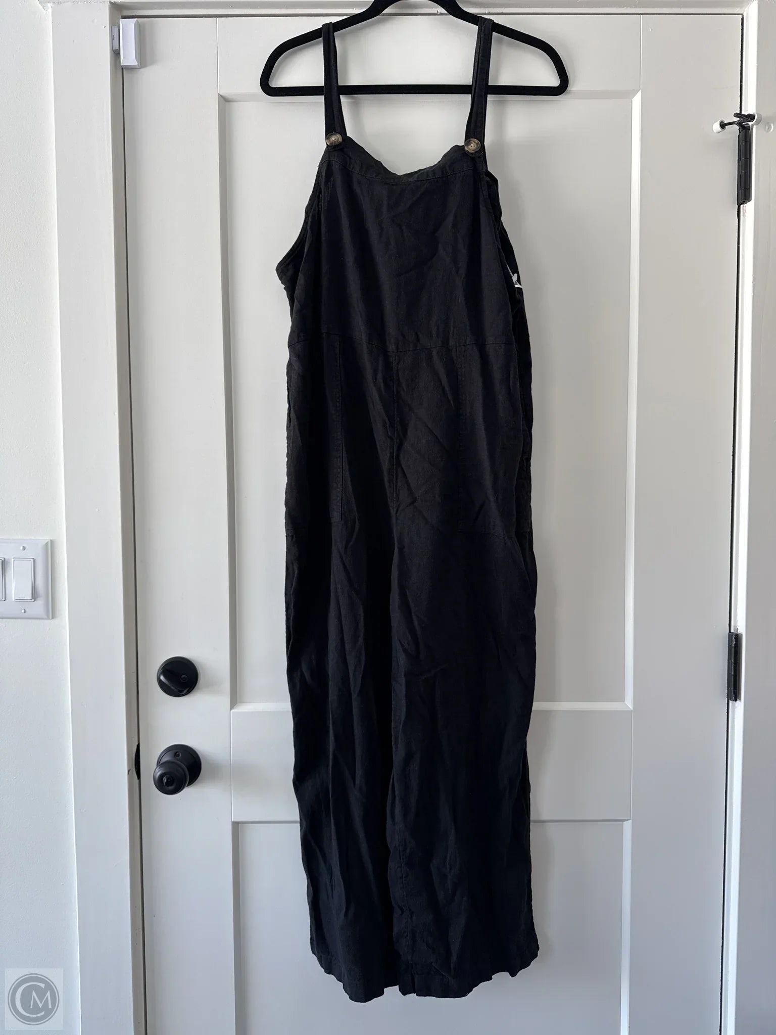 Casual Men's ChinosOveralls By Dip In Black, Size: L