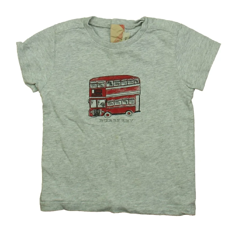 Classic Men's Button-Up ShirtsBurberry Boys Gray London Bus T-Shirt