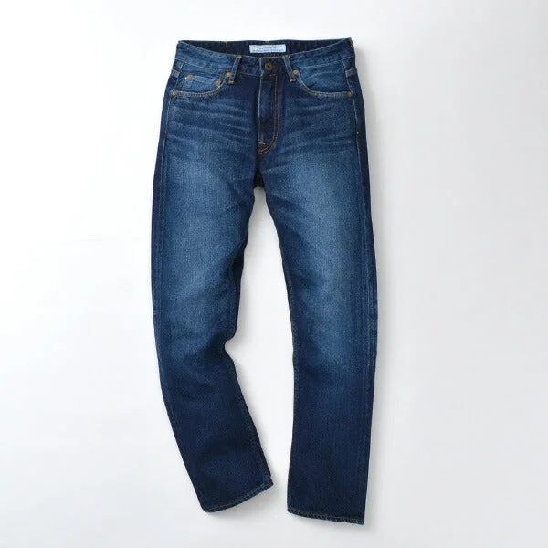Jeans for Men with a Athletic BuildJAPAN BLUE JEANS / RJB6140-ME Selvic Ankle Cut Slim Tapered Jeans