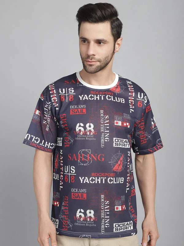 Men's Shirts with Graphic PrintsMack Jonney Printed White Round Neck Cotton Oversize Half sleeves Tshirt For Men Men's Shirts with Graphic PrintsMack Jonney Printed White Round Neck Cotton Oversize Half sleeves Tshirt For Men