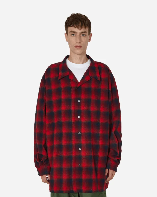 Men's Hunting Shirts for Camouflage and ComfortPendleton Oversized Shirt Red
