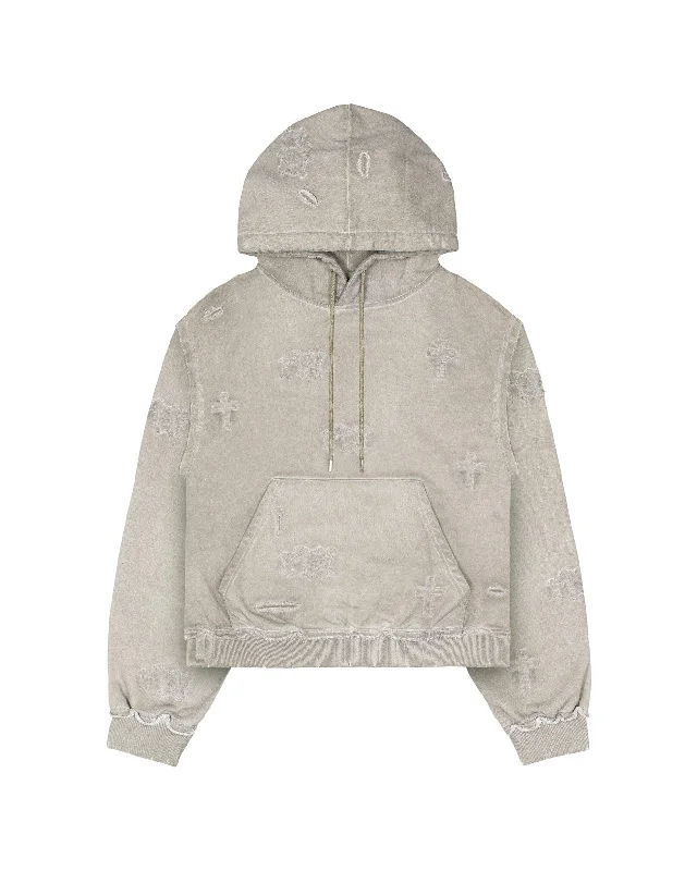 Men's Hoodies with LogoBeige Ghost Cross Hoodie