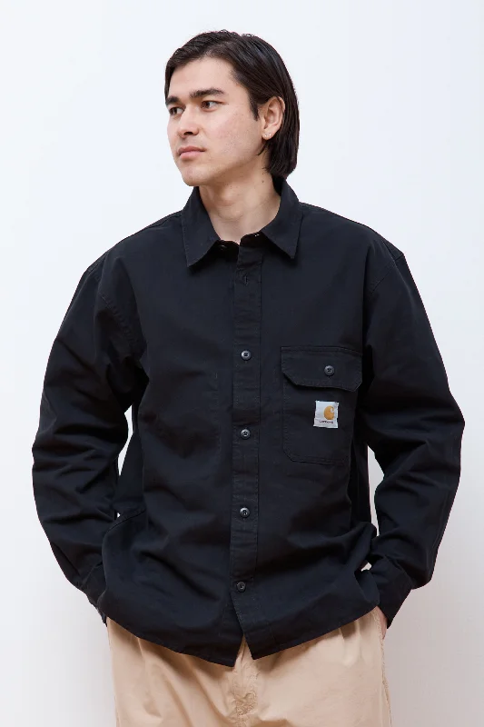 Men's Coats for HikingReno Shirt Jacket Black GD